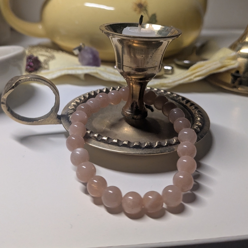 Pink Beaded Bracelet